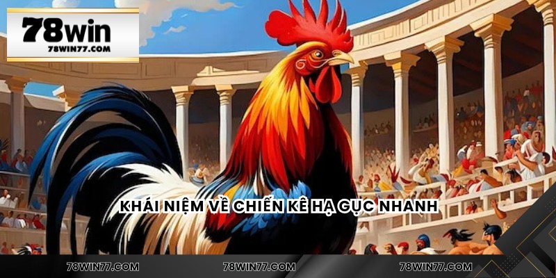 Khái niệm về chiến kê hạ gục nhanh